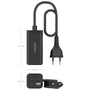 Aisens Cargador Sobremesa GaN 100W 3xUSB-C y 1xUSB-A Negro